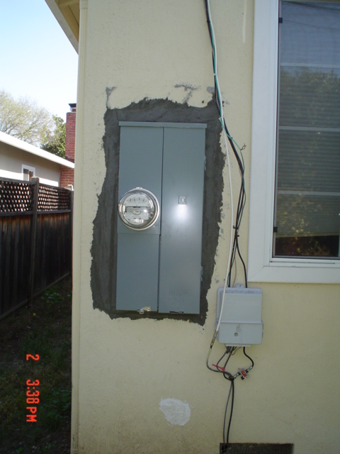 upgrade to 200 amp service electrical box
